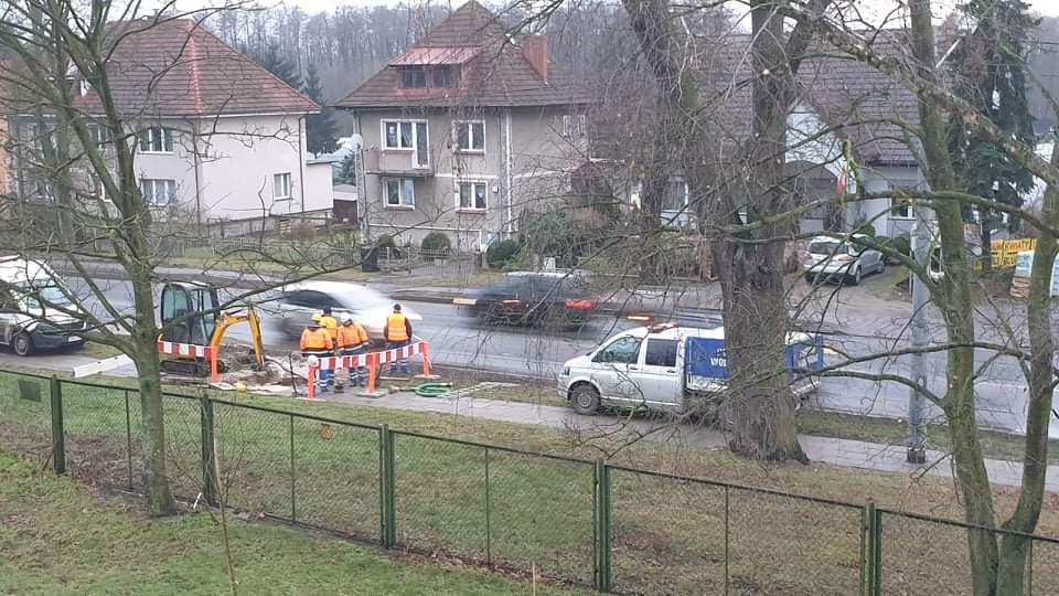 Nie ma wody, bo na Łużyckiej trwają prace