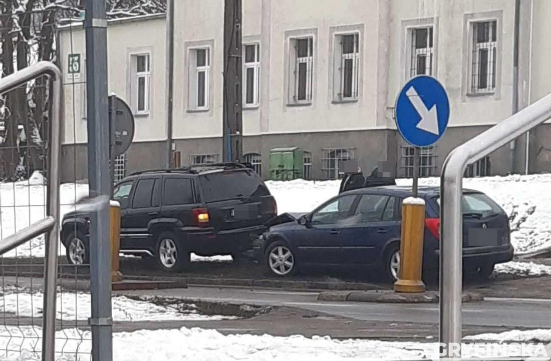 Kolizja przy Lidlu