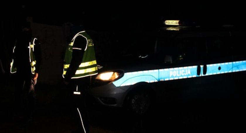 Naćpany, nocny kierowca na Baniewickiej