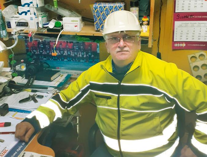 Tadeusz Martyniak. Zawód elektryk
