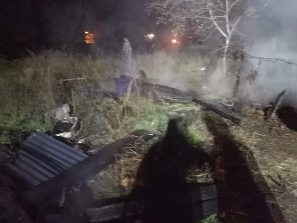 Gasili pożar szopy [ZDJĘCIA]