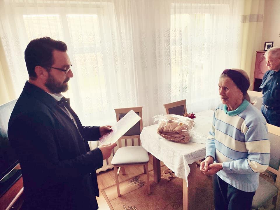 Pani Genowefa skończyła 90 lat