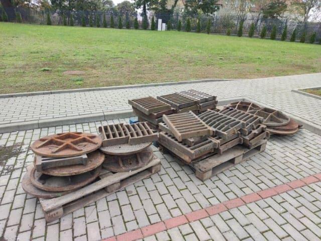 Kradł pokrywy ze studzienek kanalizacyjnych