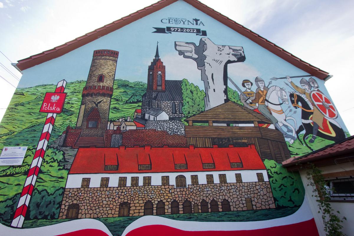 Historyczny mural został zaprezentowany