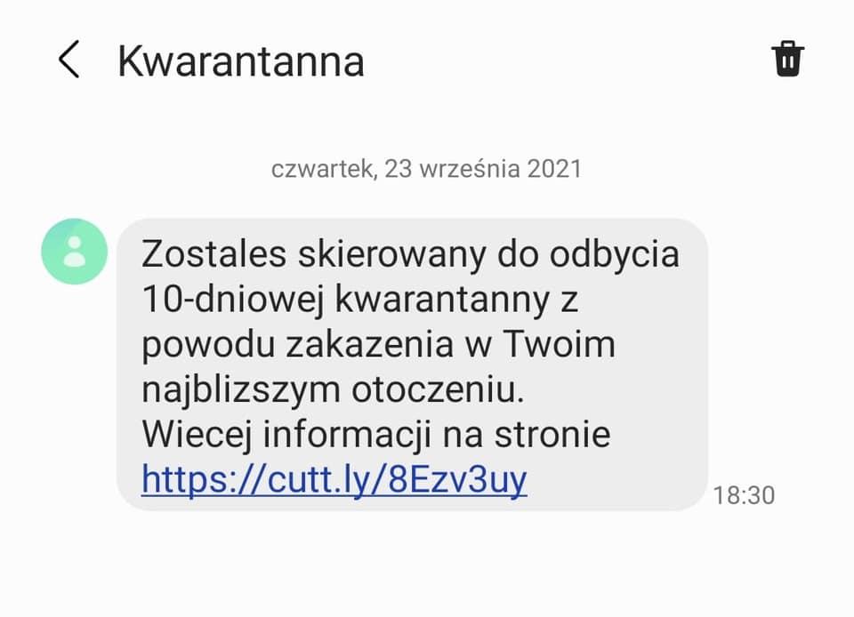 Dostałeś SMS, którego nadawcą jest 