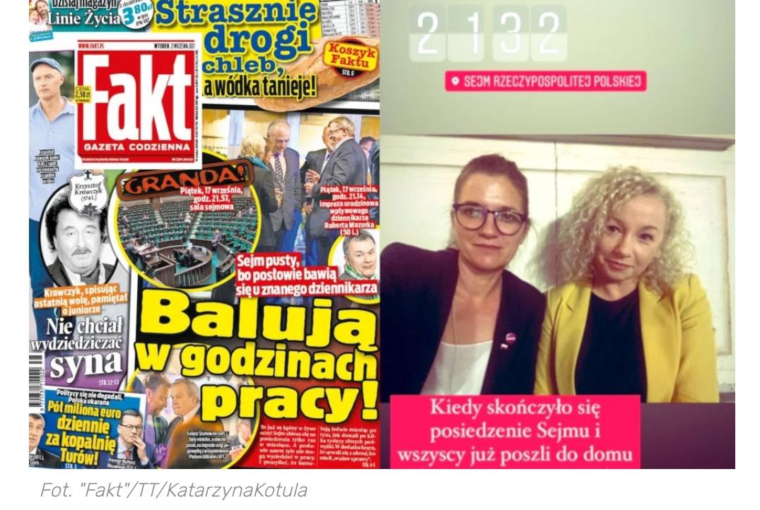 Nudziary z Lewicy nie zostały zaproszone na urodziny redaktora Mazurka