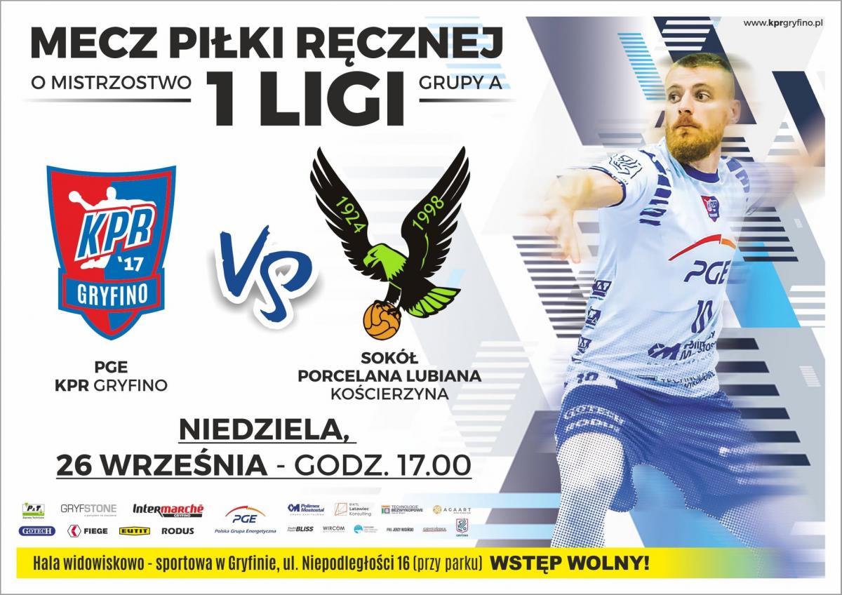 Sporo piłki. KPR inauguruje 1.ligę w Gryfinie! [ROZKŁAD JAZDY]