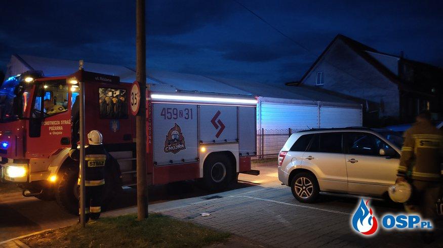 Nie płonął samochód, tylko dymiła... słoma