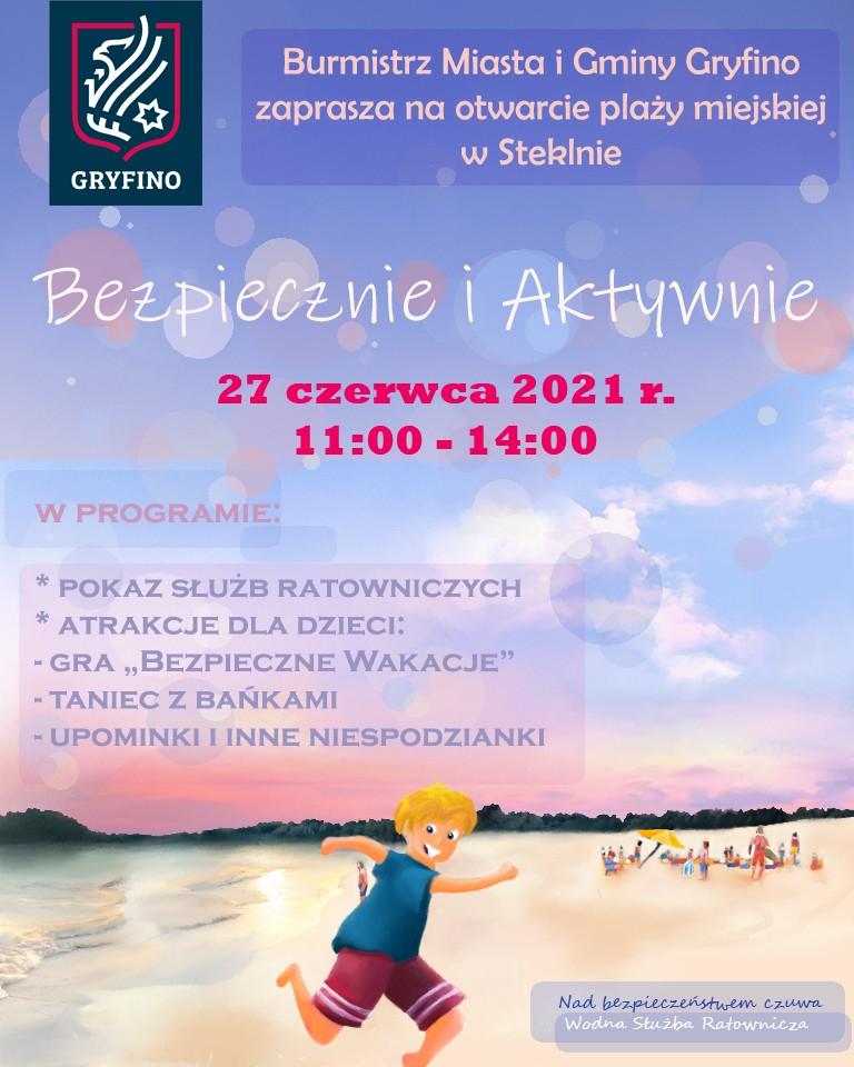 W niedzielę impreza na plaży w Steklnie