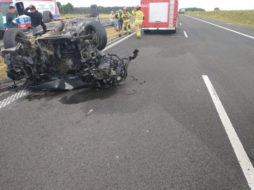 Poważny wypadek na S3. Dwie osoby w szpitalu