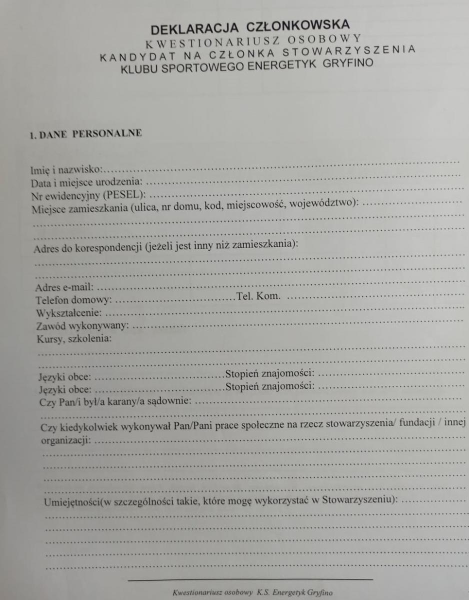 Nie pozwól upaść Energetykowi. Zostań członkiem klubu