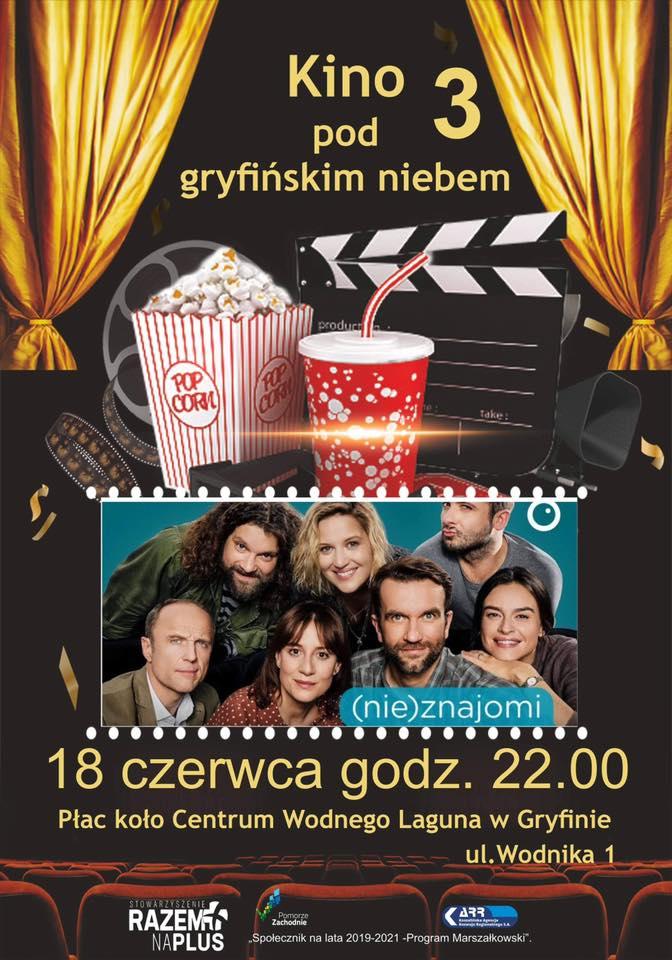 Gryfińskie kino pod niebem już dzisiaj o godzinie 22.00