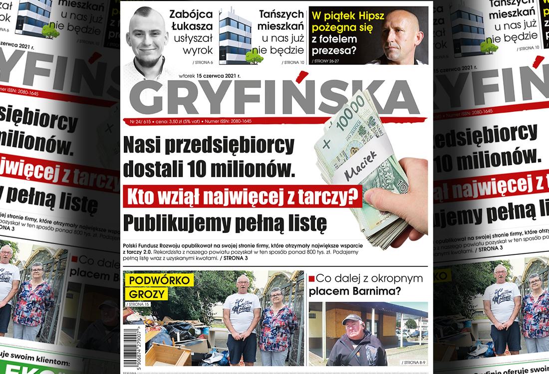 Gazeta Gryfińska: Nasi przedsiębiorcy dostali 10 milionów. Kto wziął najwięcej z tarczy? Publikujemy pełną listę