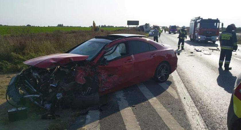 I jeszcze jeden wypadek... Dwie osoby w szpitalu