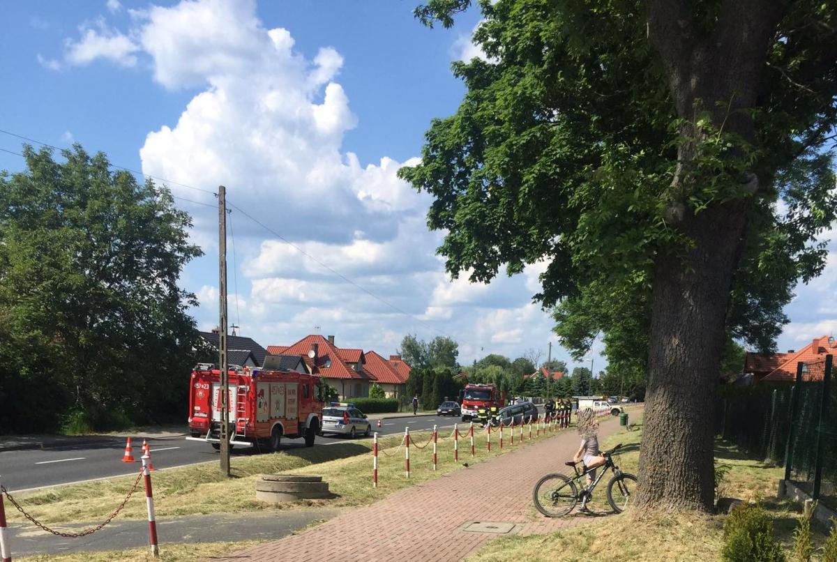 Kobieta zasnęła podczas jazdy