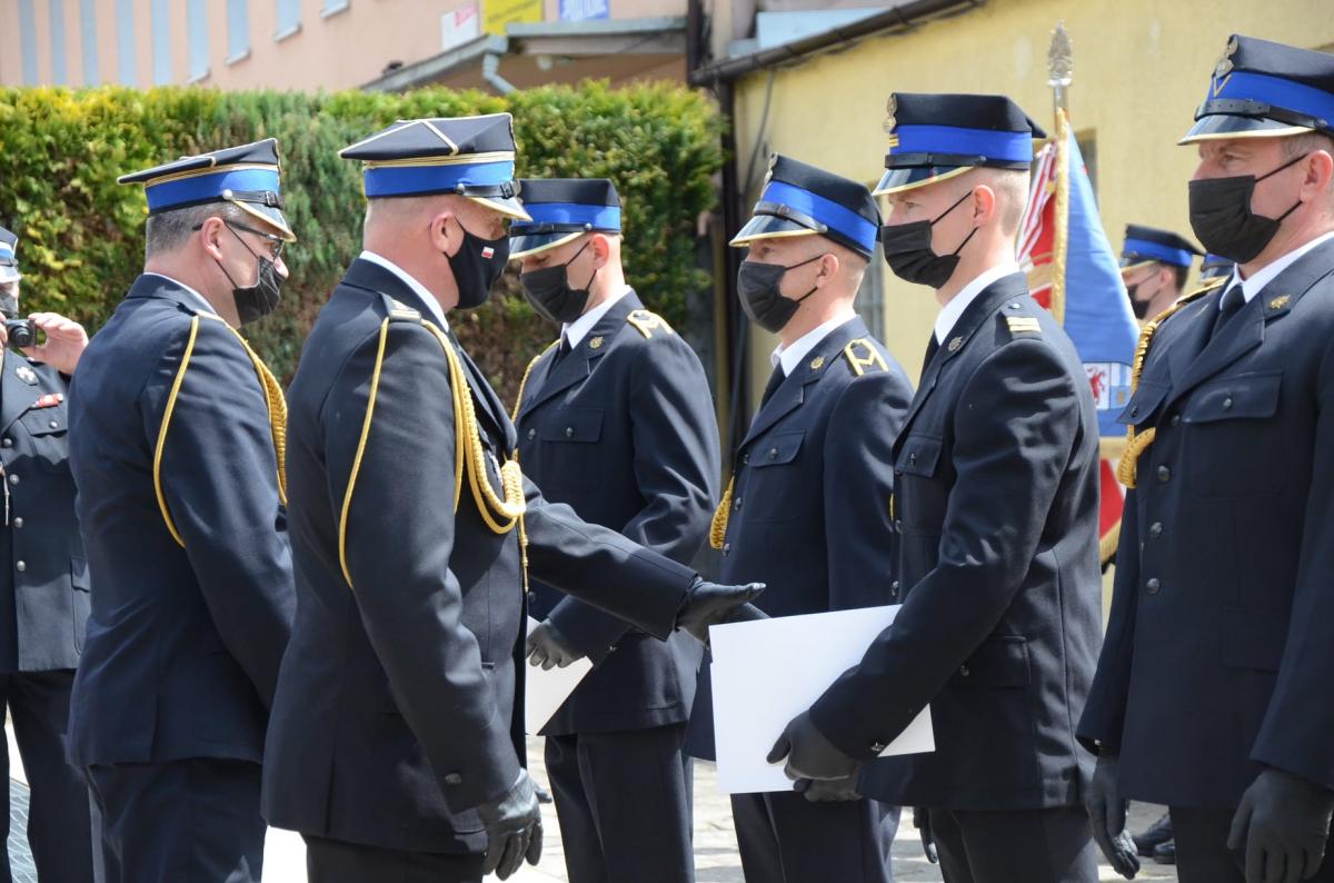 Gryfińscy strażacy z odznaczeniami