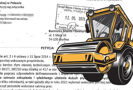 Mieszkańcy ul. Polnej w Pniewie mają dość. Napisali petycję do burmistrza