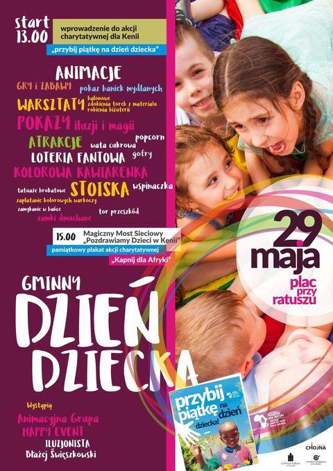 Zapraszają na Gminny Dzień Dziecka