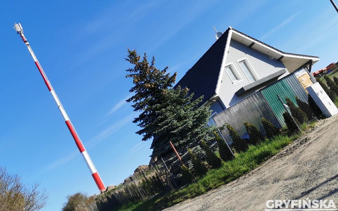 Gazeta Gryfińska: Wybudowali dom, a obok powstał 52-metrowy maszt
