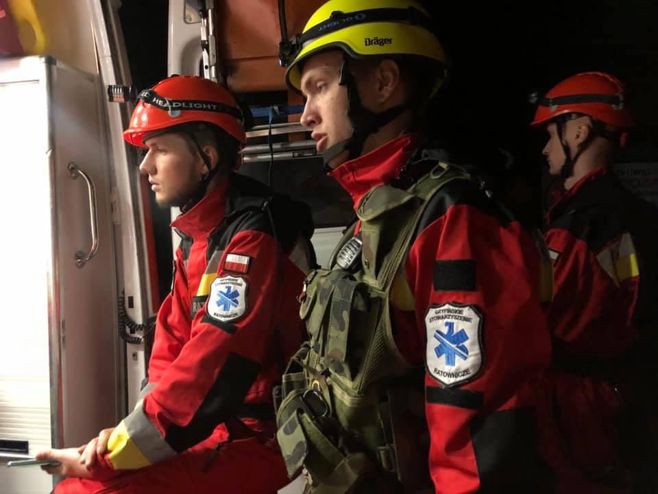 Wieczorne poszukiwania mężczyzny. Znaleźli go po północy