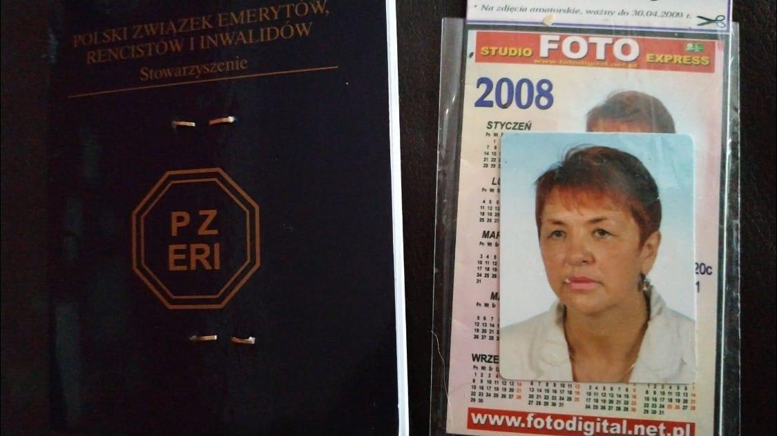 Znaleziono portfel i legitymację pani Urszuli