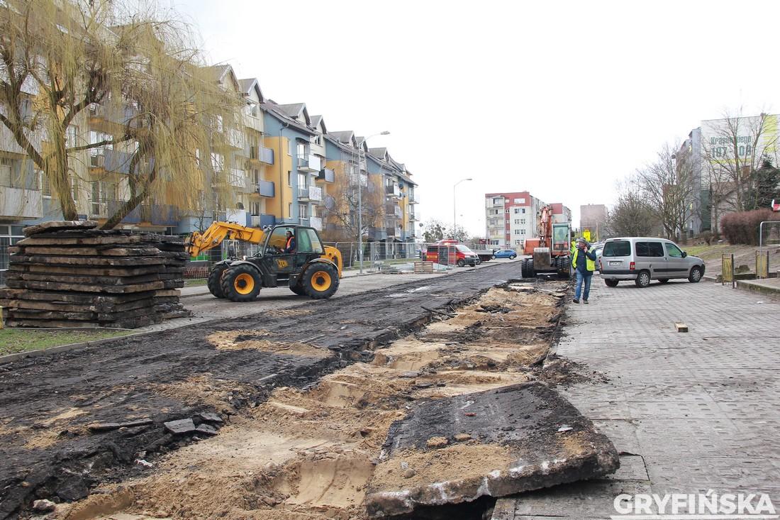 Ulica Krasińskiego rozkopana. Remont potrwa 1,5 roku