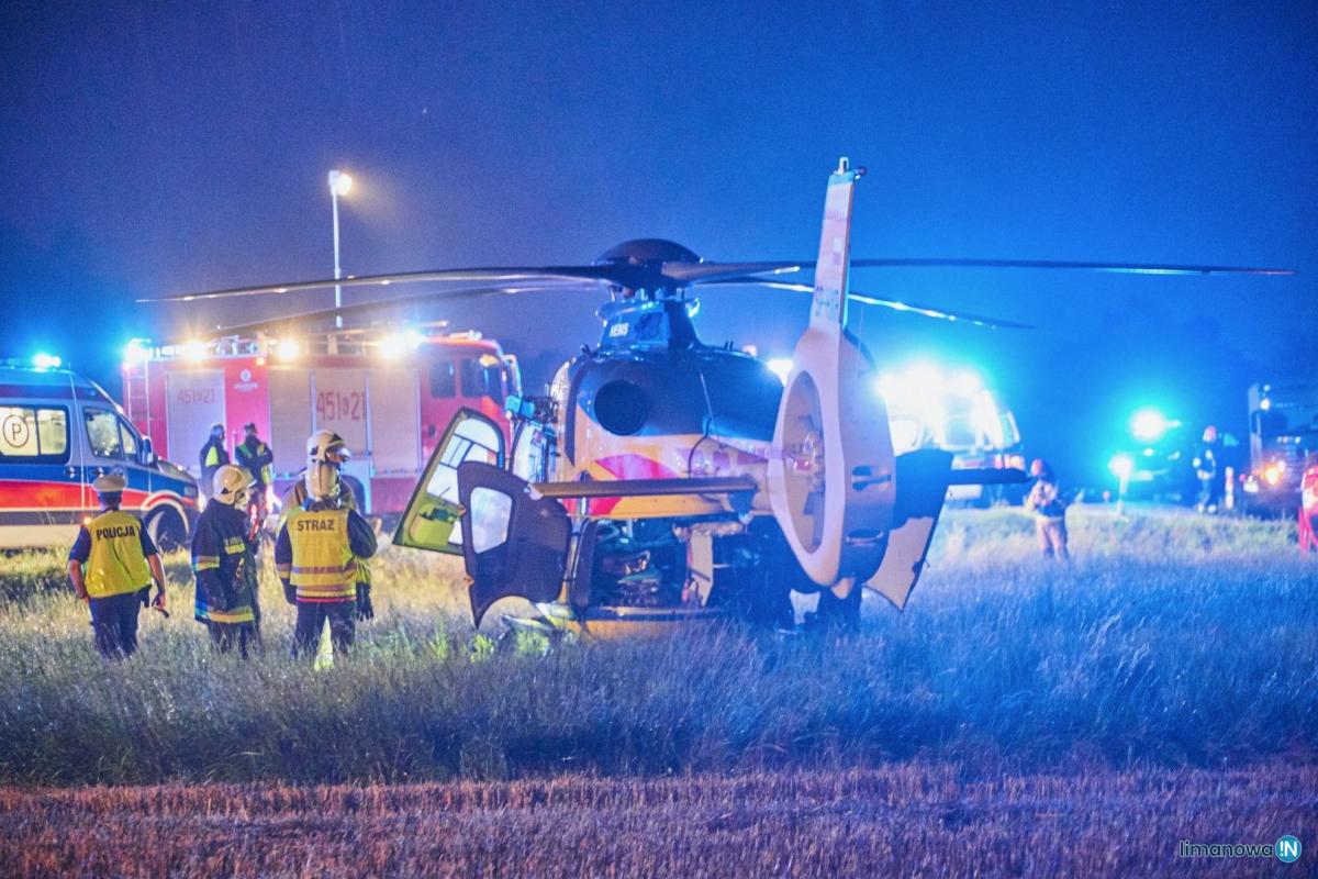 Uderzyli w betnowy hangar. Trzy osoby w stanie ciężkim