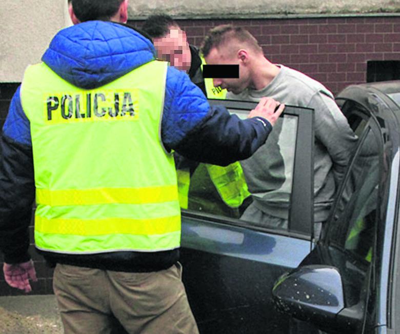Złapali go w środę. Był odurzony
