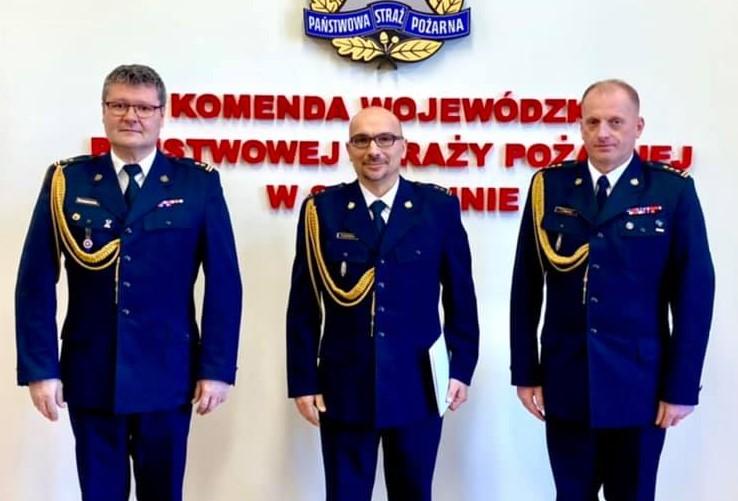Nominowano nowego zastępcę Komendanta Powiatowego Państwowej Straży Pożarnej