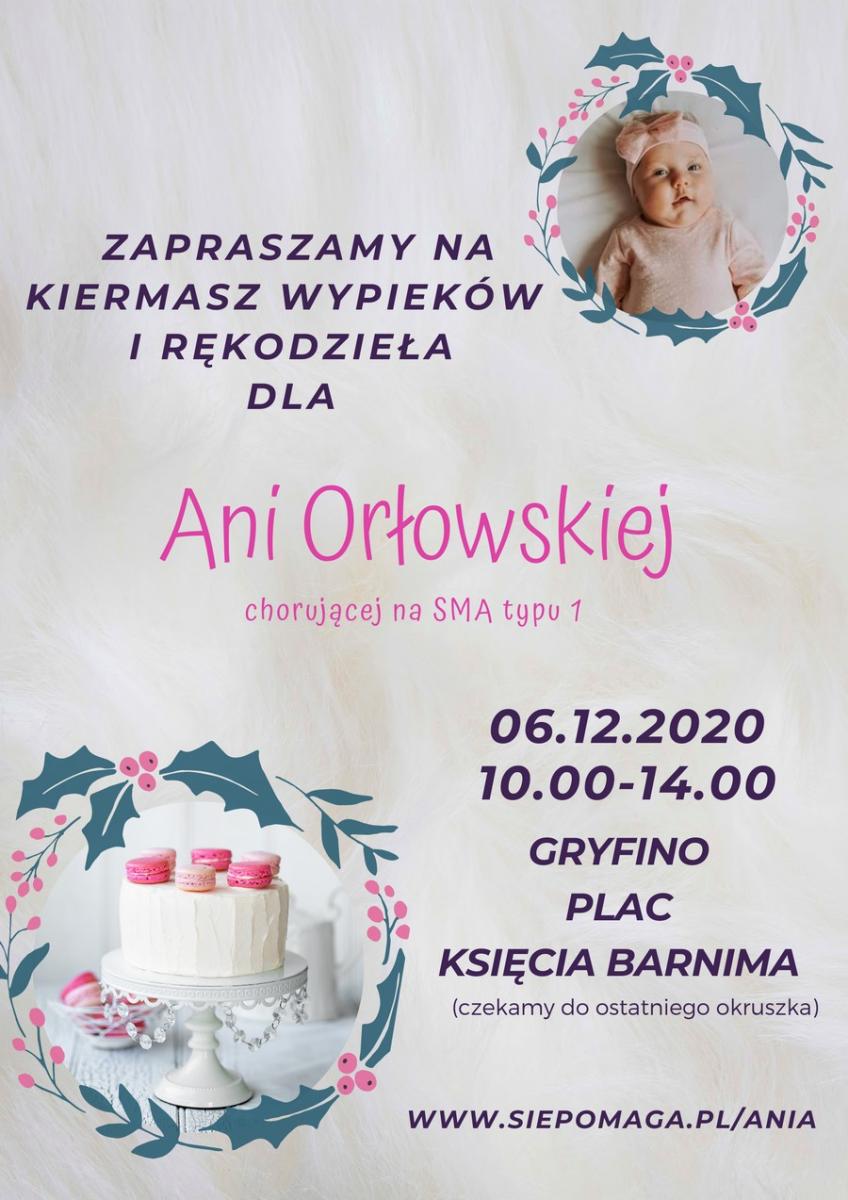Kup ciasto na kiermaszu i pomóż chorej Ani