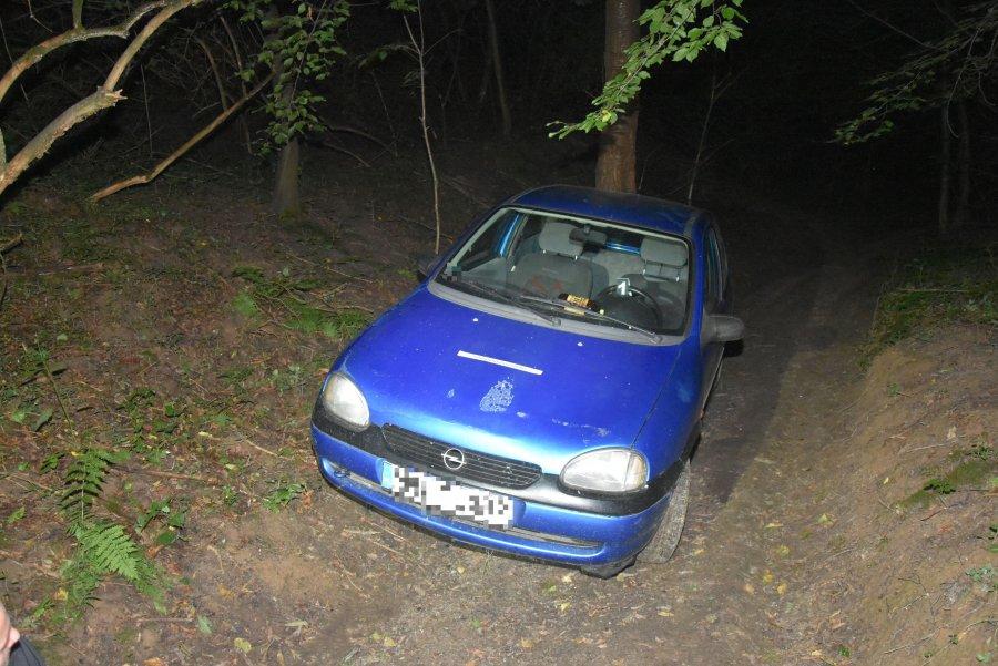 Zwrócił na siebie uwagę policji i wpadł