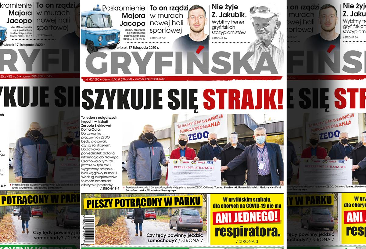 Gazeta Gryfińska: trwa referendum strajkowe w Dolnej Odrze!