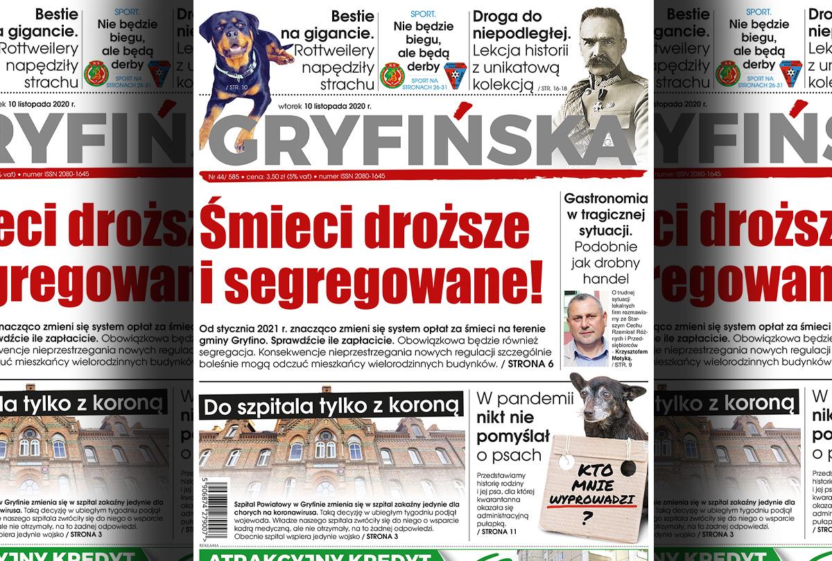 Gazeta Gryfińska: Od nowego roku śmieci będą droższe. Sprawdź ile zapłacisz