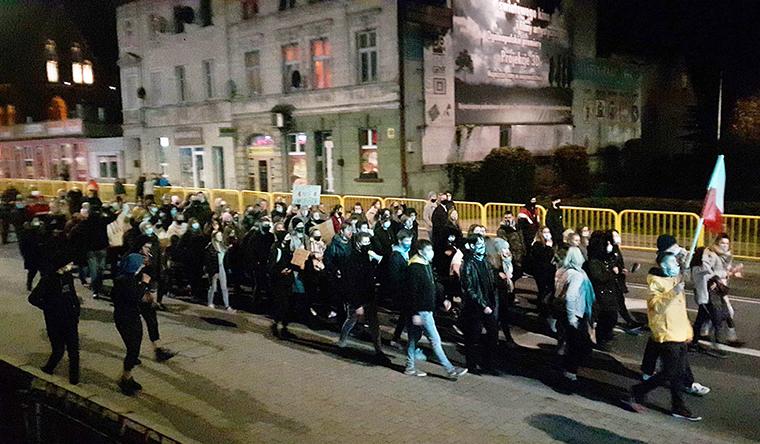 Czwartek. Piąty protest prawie jak pierwszy