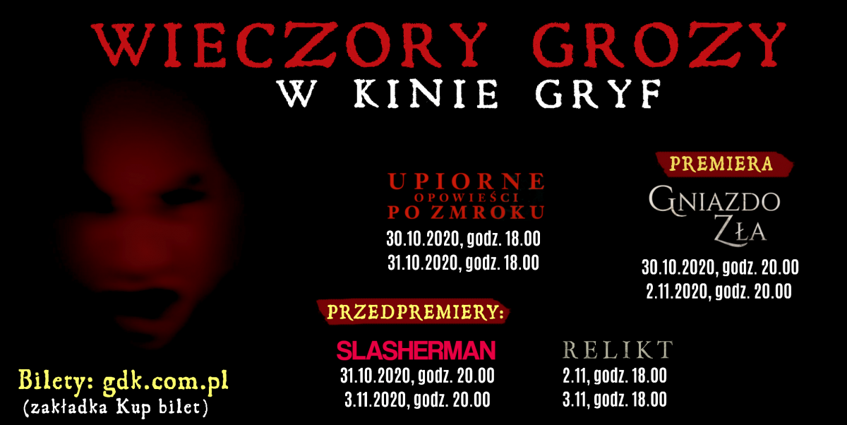 Bilety na horrory już dostępne