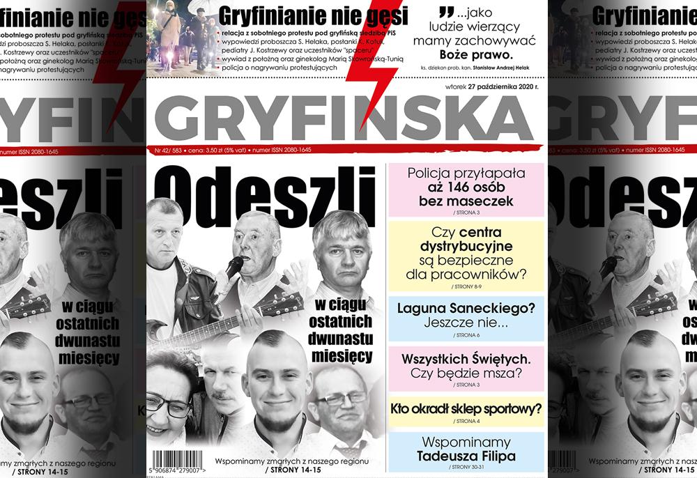 Nowe wydanie Gazety Gryfińskiej: protest w Gryfinie