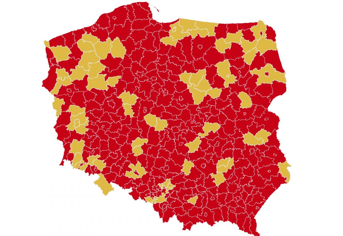 Powiat gryfiński wkrótce w czerwonej strefie