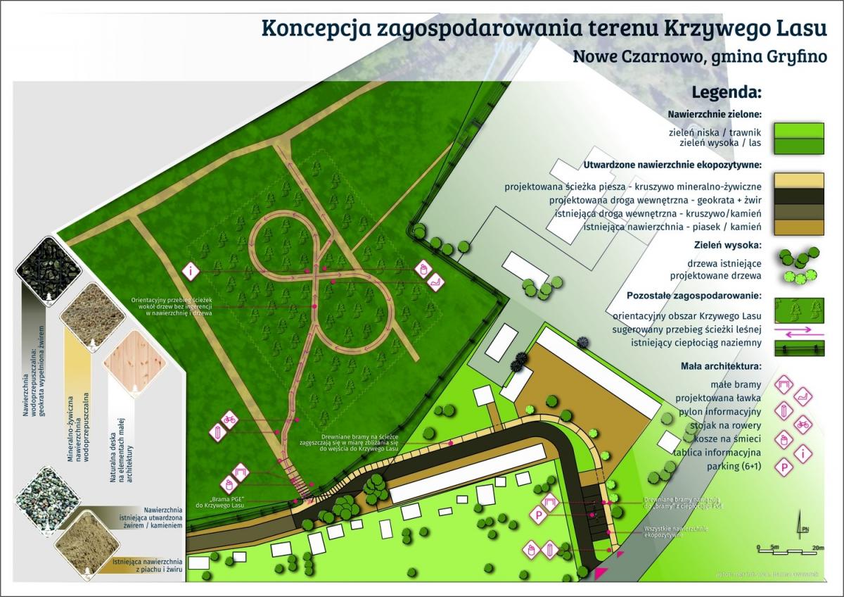Darowizna na odnowę Krzywego Lasu