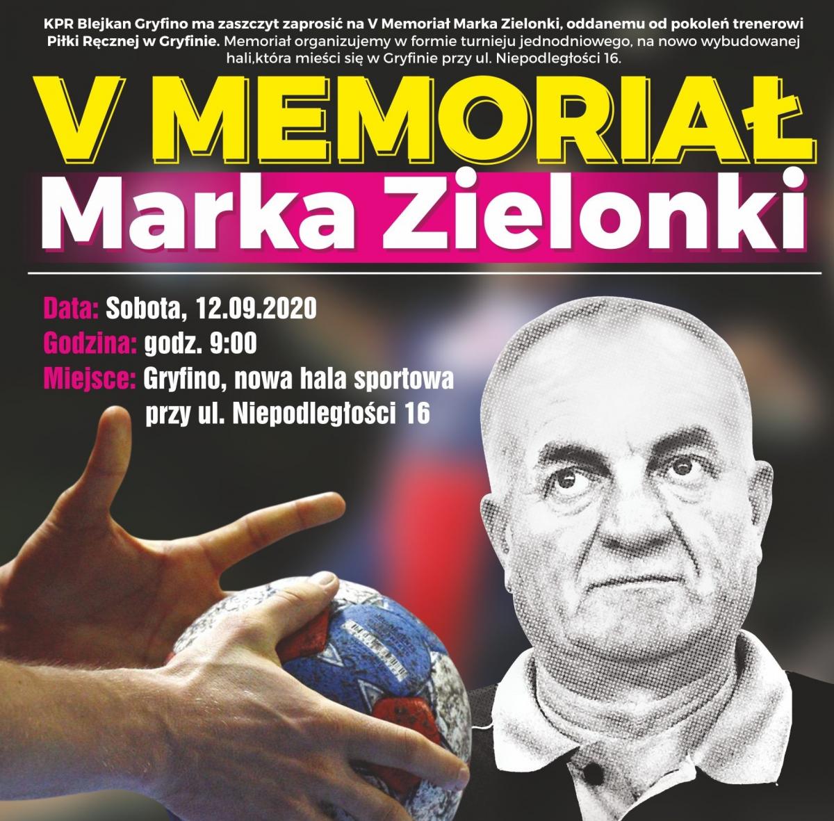 O godz. 10.00 początek V Memoriału im. Marka Zielonki [ROZKŁAD JAZDY]
