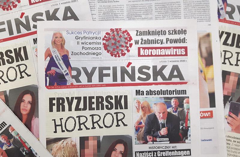 Fryzjerski horror w najnowszym wydaniu Gryfińskiej