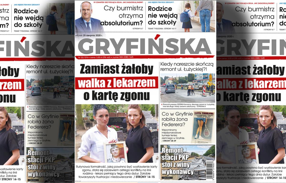 Gazeta Gryfińska: Zamiast żałoby walka z lekarzem o kartę zgonu