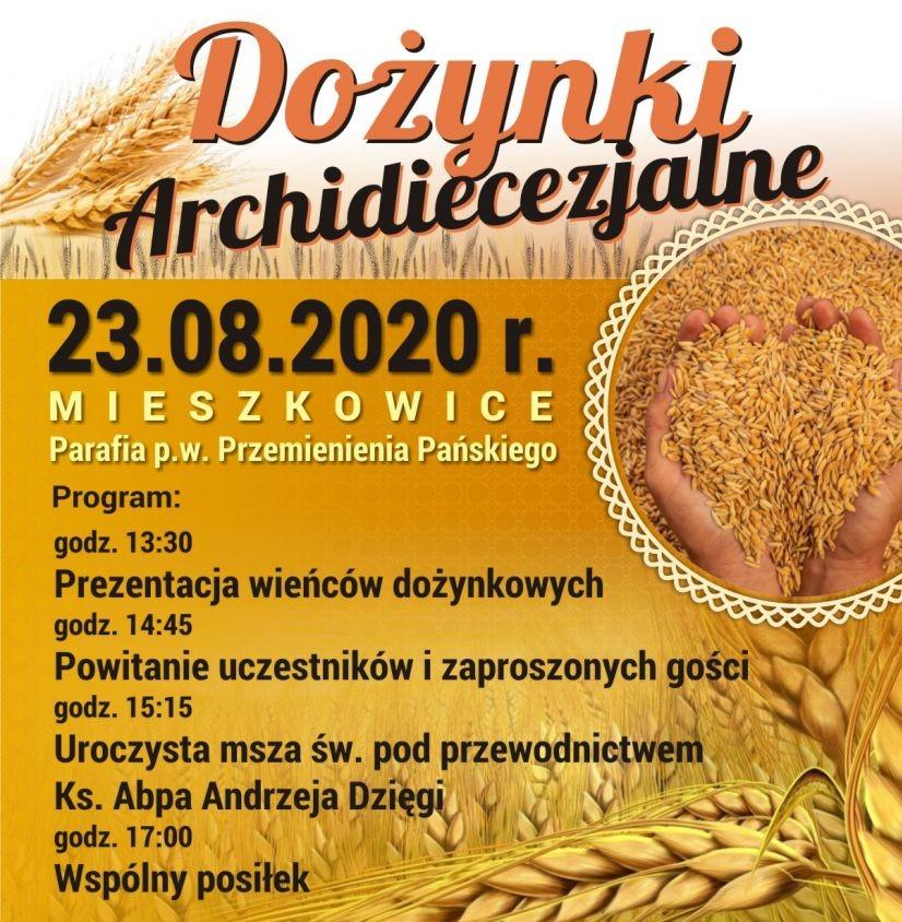 W niedzielę Dożynki Archidiecezjalne