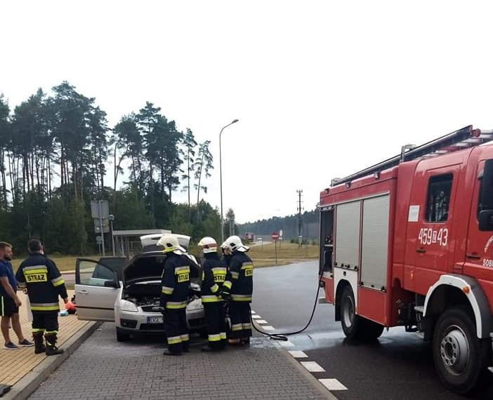 Znów zapalił się samochód...