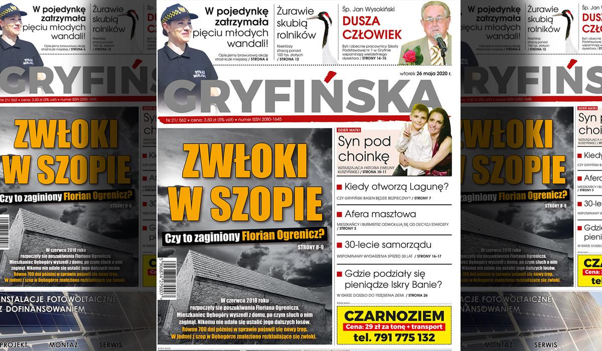 Gazeta Gryfińska: Zwłoki w szopie. Czy to zaginiony Florian Ogrenicz?