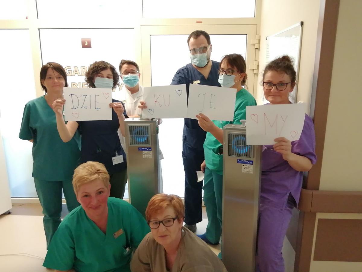 Radni Gryfińskiej Inicjatywy Samorządowej kupili sprzęt dla szpitala