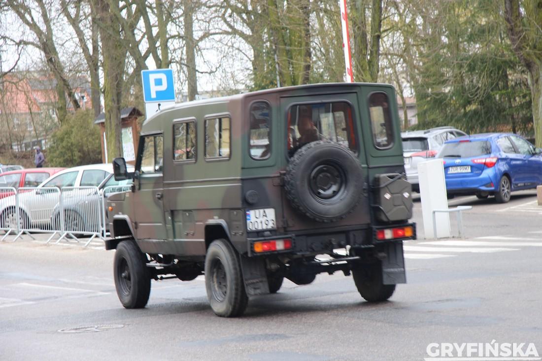 Wojsko patroluje gryfińskie ulice