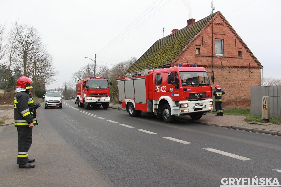 Zadymienie w Nowych Brynkach