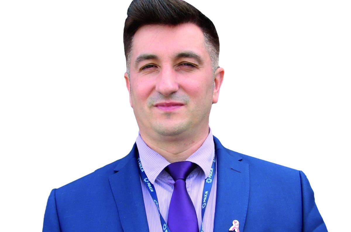 Radosław Purtak p.o. komendanta KPP Gryfino