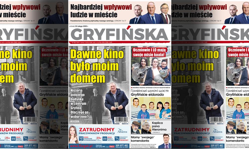 Nowa Gazeta Gryfińska już w sprzedaży‼️
