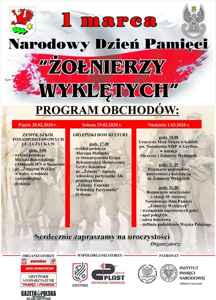 Obchody Narodowego Dnia Żołnierzy Wyklętych potrwają aż trzy dni